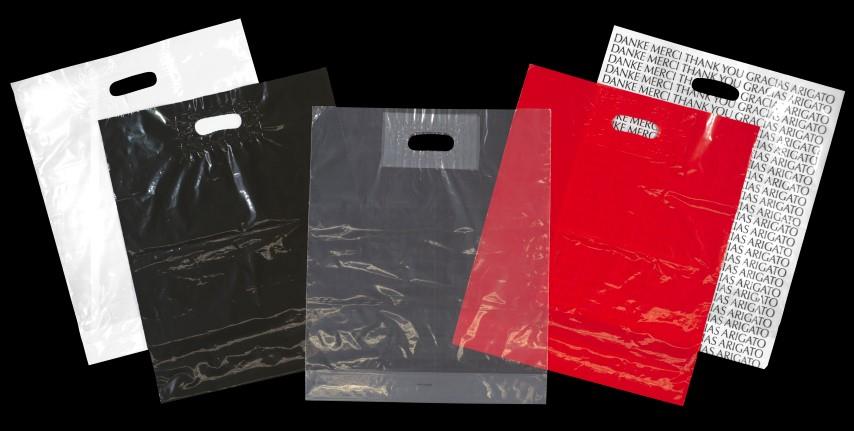 Plastic Patch Handle Bags