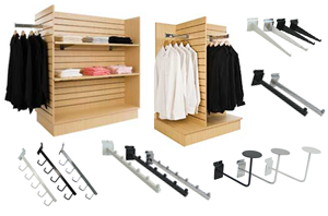 Slatwall Display  Floor Fixtures