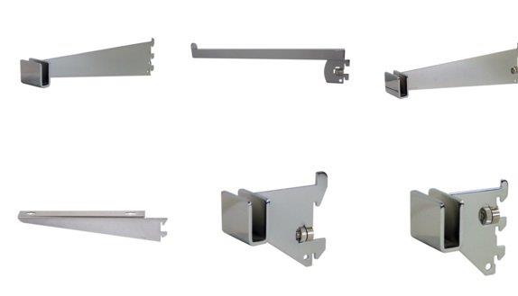 Brackets For Shelving & Hangrail