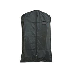 40 Black /Black Trim Vinyl Zipper Bag