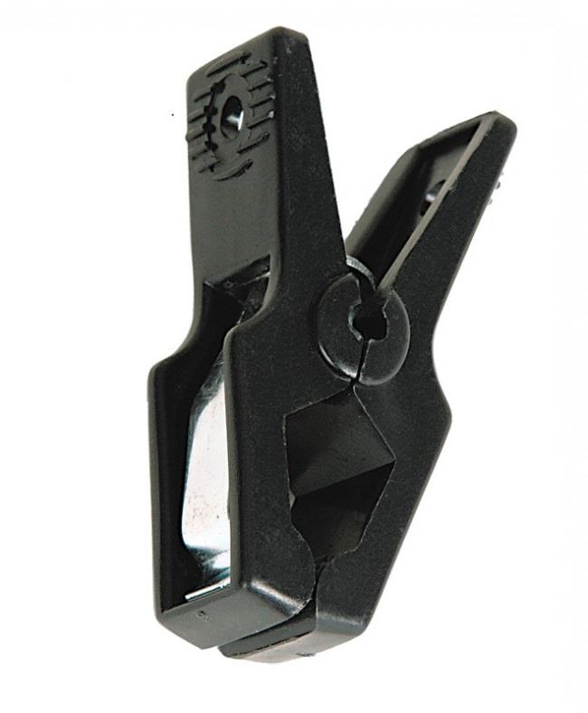 Black Multi-Purpose Squeeze Clip