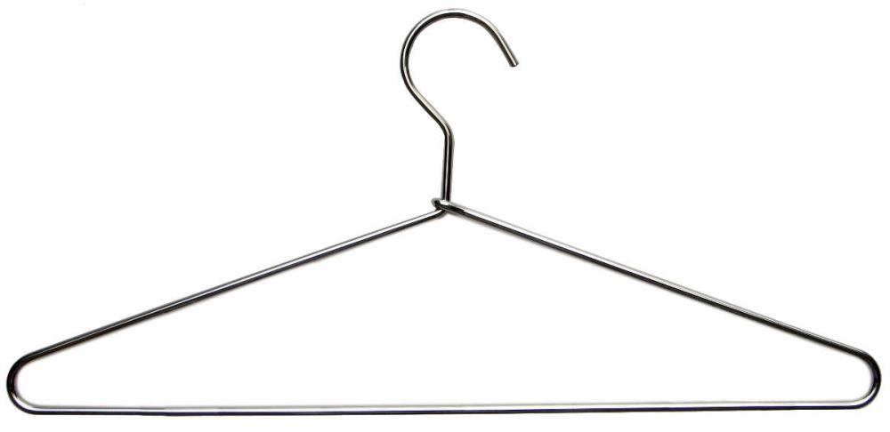 Extra Heavy Duty 4Mm Thick Chrome Coat Hanger