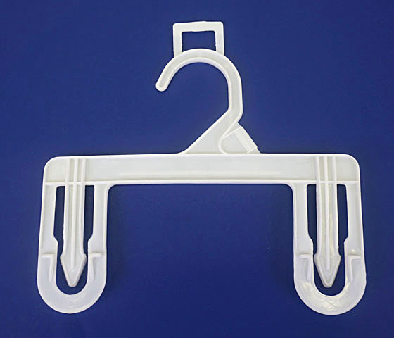 Children's Pants Hangers, White Plastic Skirt Hanger