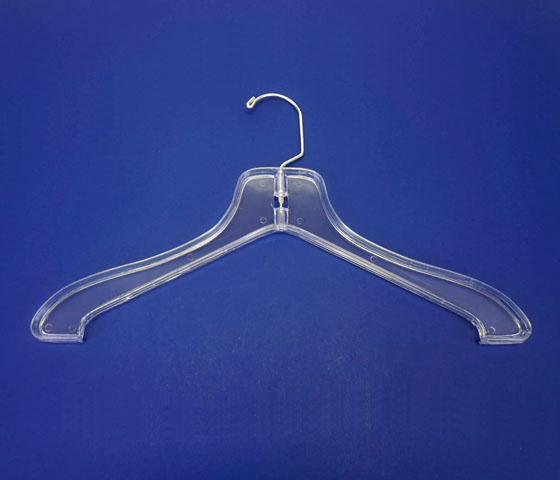 Big Kids 14 Clear Heavyweight Coat Hanger